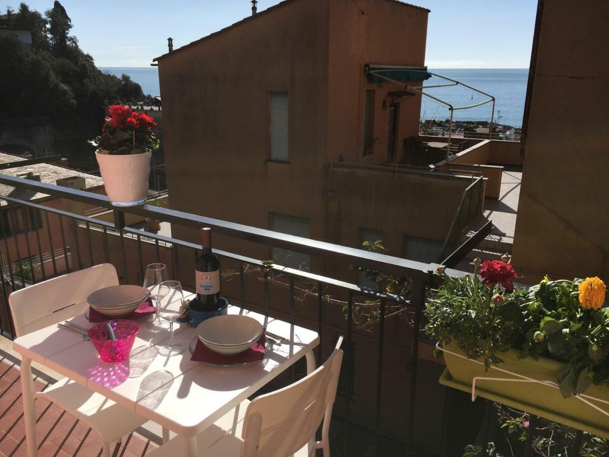 Cinqueterreblu Bougainvilleap Monterosso al Mare Exteriör bild